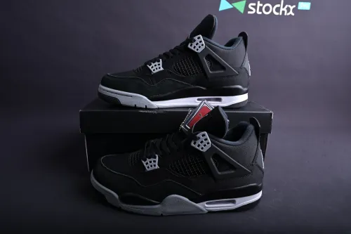 Air Jordan 4 “Black Canvas”(Retail Batch) DH7138-006