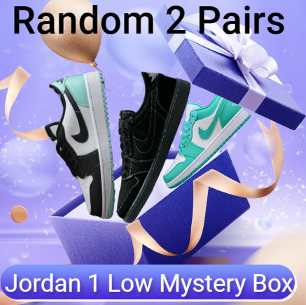 Two Pairs Jordan 1 Low Mystery Boxes
