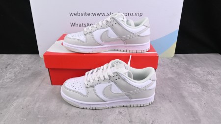 （Free shipping）NIKE Dunk Low   Grey Fog(Retail batch)DD1391-103