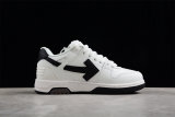 OFF-WHITE Out Of Office OOO 30 MM Low Tops Black White Blue OMIA189C99LEA0010110