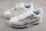 OFF-WHITE Out Of Office Low Tops For Walking Terracotta OWIA259S22LEA0050164