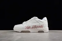 OFF-WHITE Out Of Office Low Tops For Walking Terracotta OWIA259S22LEA0050164