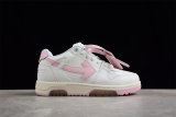 OFF-WHITE Out Of Office OOO Low Tops White Light Pink OWIA259F21LEA0010130