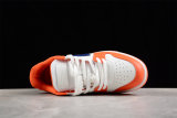 OFF-WHITE Out Of Office OOO Low Tops White Orange Blue OMIA189F21LEA0022045