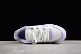 OFF-WHITE Out Of Office Calf Leather White Lilac OWIA259F22LEA0010136