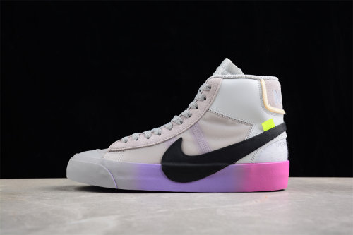 Nike Blazer Mid Off-White Wolf Grey Serena Queen(SP Royal)AA3832-002