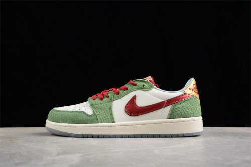 The Air Jordan 1 Low Phat Cement Low CNY  Year of the Drago  FN3727-100