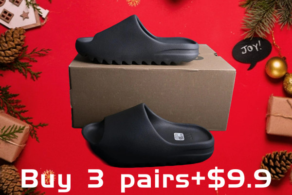 Christmas buy 3 pairs +$9.9 get yeezy slide HQ6448