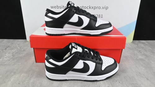 （Only USA）nike dunk premium hi snake pack shoes for kids Retro White Black Panda DD1503-101