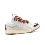 Lanvin Leather Curb White Ivory FM-SKRK11-DRAG-A2000