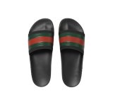 Gu**i Rubber Slides Red Green 308234 GIB10 1098