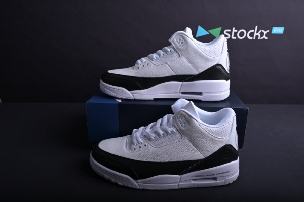 Fragment Design x Air Jordan 3 Black White (SP batch) DA3595-100