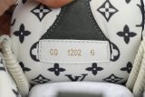 Lo*is vui**on Skate Sneaker Grey White 1AC52K