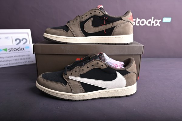 Jordan 1 Retro Low OG SP Travis Scott (Retail Batch) CQ4277-001
