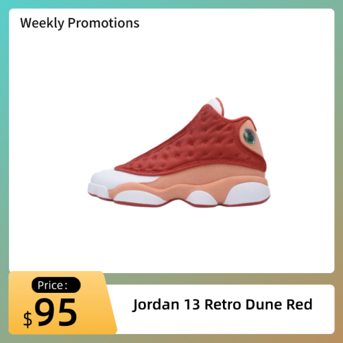 Weekly Promotions-Jordan 13 Retro Dune Red (SP Batch) DJ5982-601
