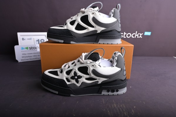 Lo*is vui**on Skate Sneaker Grey White 1AC52K