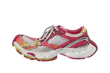 Ba***ci*ga Runner Stapler Shoes Round Toe Thick Sole Red (SP batch) 803681W 3ST49571