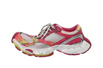 Ba***ci*ga Runner Stapler Shoes Round Toe Thick Sole Red (SP batch) 803681W 3ST49571