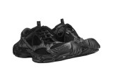 Ba***ci*ga Runner Stapler Shoes Round Toe Thick Sole Black  (SP batch) 803681W 3ST41000