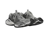Ba***ci*ga  Runner Stapler Shoes Round Toe Thick Sole Grey (SP batch) 803682W 3ST41100