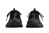 Ba***ci*ga Runner Stapler Shoes Round Toe Thick Sole Black  (SP batch) 803681W 3ST41000