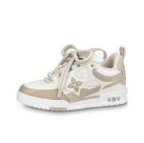 Lo*is vui**on  LV Skate Sneaker Beige White 1AARQH