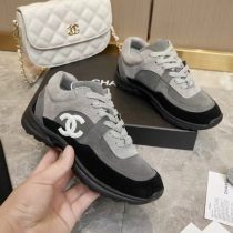 Ch*nel Low Top Trainer CC Grey G34360 X52117 94305