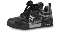Lo*is vui**on   Skate Trainer Black Swarovski Monogran 1ABMHT
