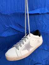 Golden Goose Super-Star White Black (Women's)  GCOWS590.A7