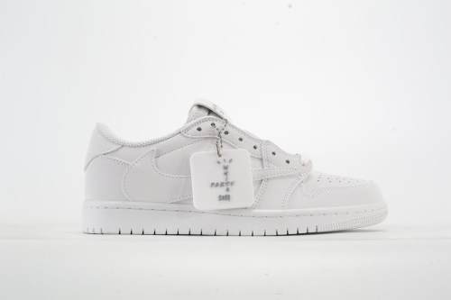 Travis Scott x Air Jordan 1 Low  White Party  (SP Batch) TD1226-111