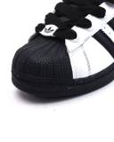 adidas Superstar II White Black White JI0124