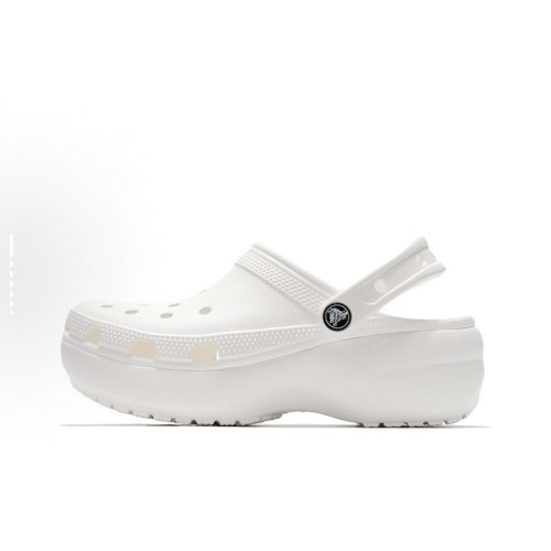 Crocs Classic Platform Clog White 206750-100