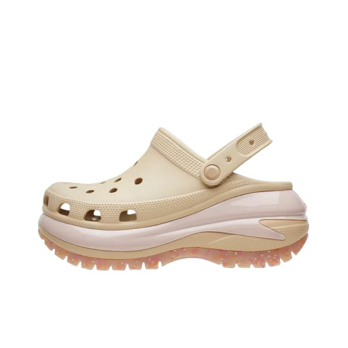 Crocs Classic Mega Crush Clog Pink Clay khaki  207988-2DS