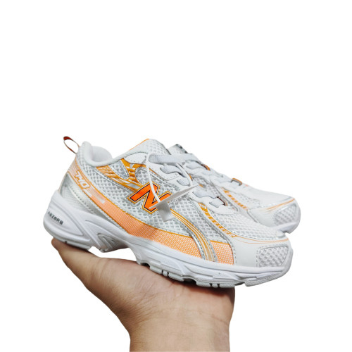 （Kid）New Balance 740 Kids Sneaker White Orange