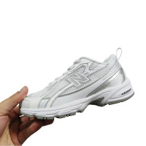 （Kid）New Balance 740 Kids Sneaker White Silver
