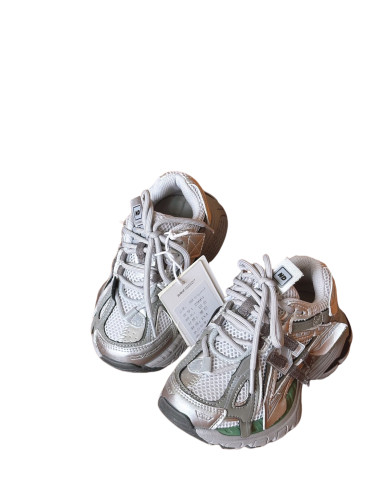 （Kid）New Balance 1960 Kids Sneaker Silver green black