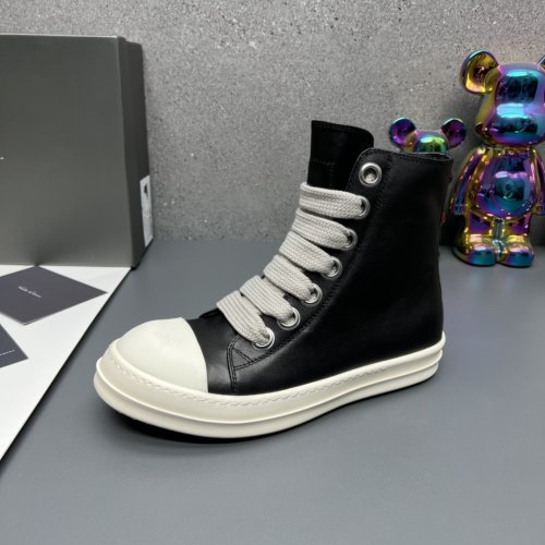 Rick Owens Porterville Jumbolaced High RU02D6892LCOW2-9811