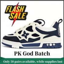 Lo*is vui**on  LV Skate Sneaker Marine White 1AARRM