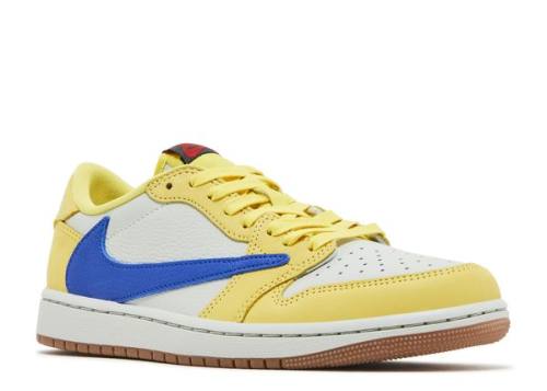 Travis Scott xJordan Air Jordan 1 Low OG Canary Yellow (Retail Batch) DZ4137-700