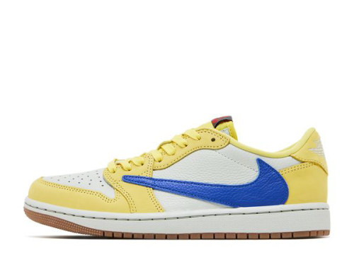 Travis Scott xJordan Air Jordan 1 Low OG Canary Yellow (Retail Batch) DZ4137-700