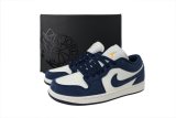 Air Jordan 1 Low SE 'Obsidian University Gold' IO7448-400