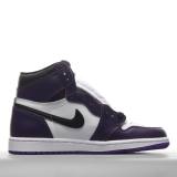 SS TOP Air Jordan 1 High OG “Court Purple” 555088-500