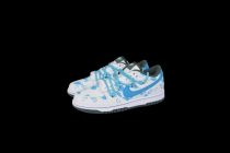 SS TOP off white Nike SB Dunk Low Barber Shop Grey  DH7614-500