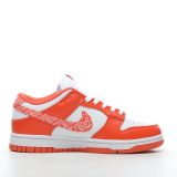 SS TOP Nike Dunk Low “Orange Paisley” DH4401-103