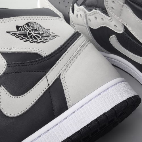 Perfectkicks | PK God Air Jordan 1 Shadow 2.0 Black Light Smoke Grey 555088-035