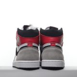 Perfectkicks | PK God Air Jordan 1 High Smoke Grey Red 555088-126