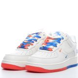 SS TOP Nike air force 1 low 07 beige red blue CT1989-105