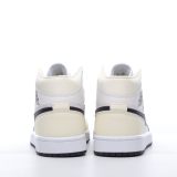 SS TOP Nike Air Jordan 1 Mid   Coconut Milk   BQ6472-121