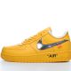 SS TOP Off-White x Nike Air Force 1 Low  University Gold  DD1876-700