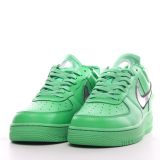 SS TOP OFF-WHITE X NK Air Force 1   Green   OW  DX1419-300